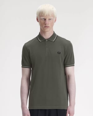 Polo Shirt in Dark Green