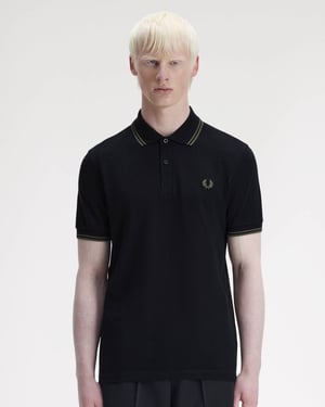 Signature T44 Polo Shirt in Black