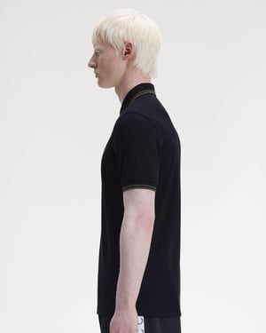 Signature T44 Polo Shirt in Black