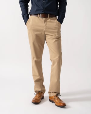 248 Regular Fit Chinos in Brown