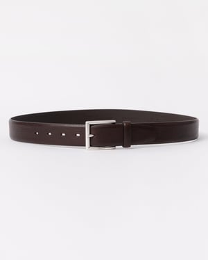 274 Classic Belt in Dark Brown