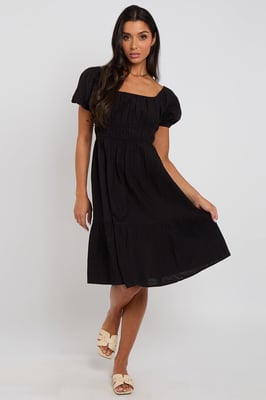 Black Milk-Maid Smock Dress