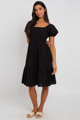 Black Milk-Maid Smock Dress