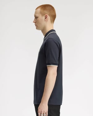 Polo Shirt in Dark Blue