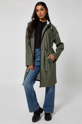 Fishtail Rubberised Raincoat