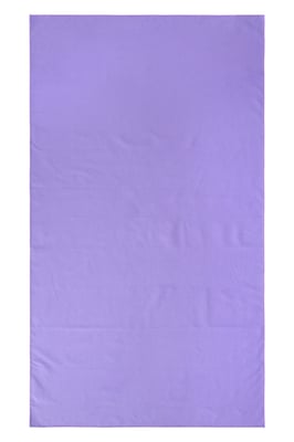 Giant Ribbed Microfibre Travel Towel Highly Absorbent Soft Compact Lightweight Purple