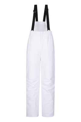 'Moon' Women's Ski Pants Warm Insulated Snow Proof Snowboarding Winter Trouser White