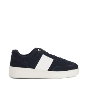 Dune Ladies Enticing - Round Toe Lace Up Trainers