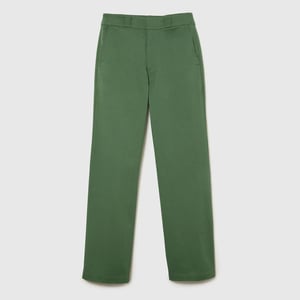 Women's Lacoste Stretch Gabardine Pants in Green
