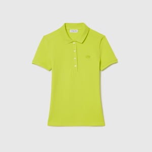 Women's Lacoste L.12.D Slim-Fit Polo Shirt in Yellow