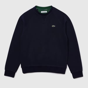 Women's Lacoste Crewneck Sweatshirt in Navy
