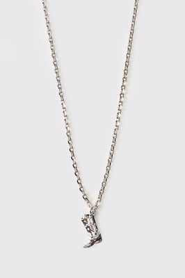 Cowboy Boot Necklace