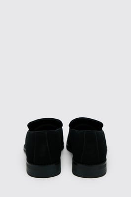 Faux Suede Snaffle Loafer