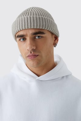 Ribbed Micro Beanie