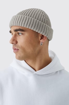 Ribbed Micro Beanie