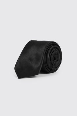 Plain Slim Tie