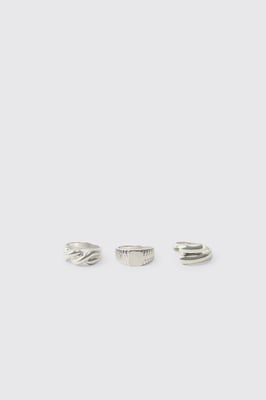 3 Pack Chunky Rings