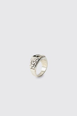 Chunky Cross Signet Ring