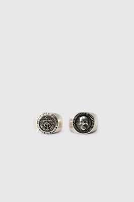 2 Pack Chunky Rings