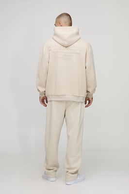 Oversized Man Limited Edition Embossed Hoodie
