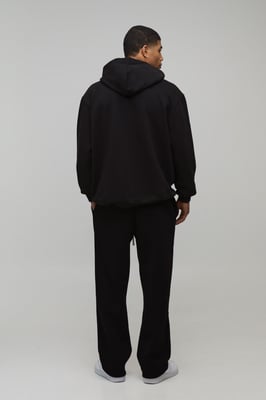 Oversized Coca-Cola License Printed Hoodie