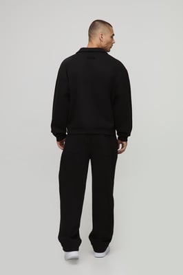 Oversized Boxy Per Sempre Heavyweight Collared Sweatshirt