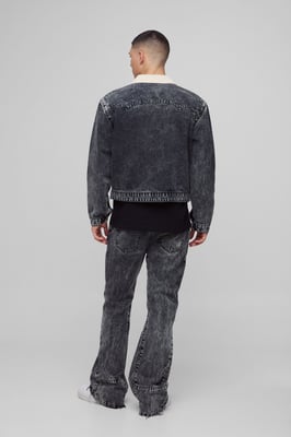 Relaxed Flared Carpenter Gusset Jeans