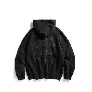 ASSC Applique Mind Games Hoodie in Black