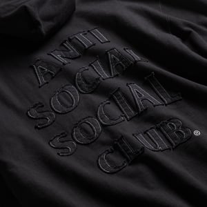 ASSC Applique Mind Games Hoodie in Black