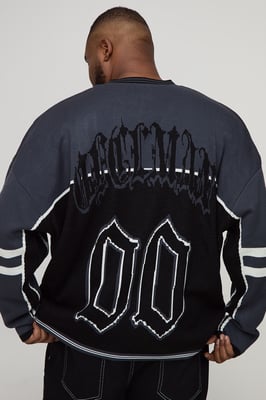 Plus Varsity Knitted Hockey Top