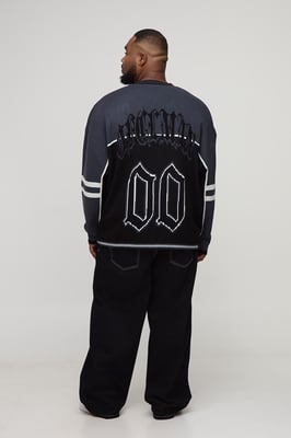Plus Varsity Knitted Hockey Top