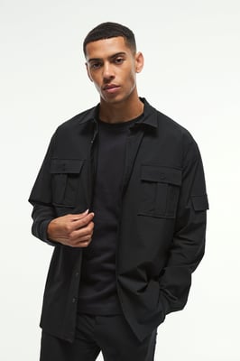 Long Sleeve Lightweight Oversized Overshirt