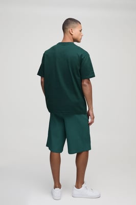 Elasticated Waist Technical Pleat Jorts