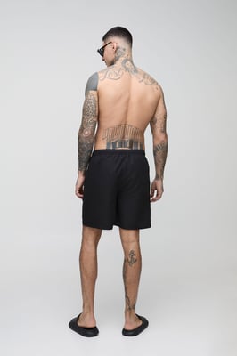 Tall 2 Pack Mid Length Swim Shorts
