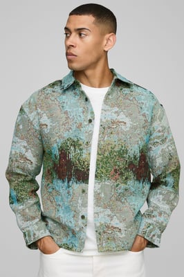 Regular Fit Tapestry Overshirt