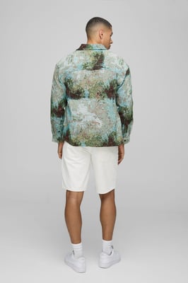 Regular Fit Tapestry Overshirt