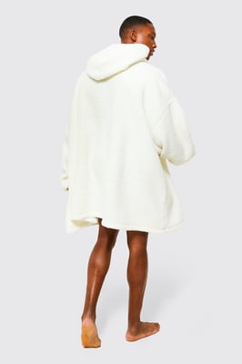Extreme Oversized Borg Hoodie
