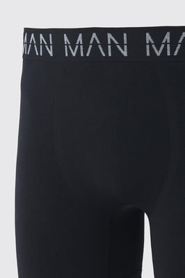 Man Active Seamless 7inch Long Boxer 3 Pack