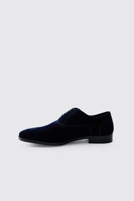 Velvet Oxford Shoe