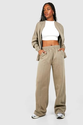 Tall Zip Through Bomber Straight Leg Tracksuit