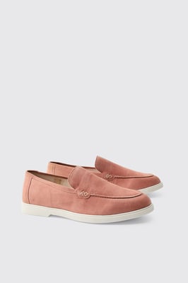 Real Suede Leather Loafer