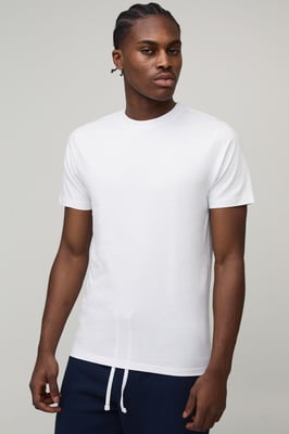 Basic Slim Fit Crew Neck T-Shirt