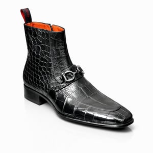 'Filmstar' Handcuff Trim Zip Boot
