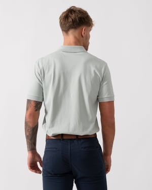Passenger Slim-Fit Poloshirt in Lichtgrijs