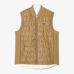 Women's Lacoste Golf Gilet in Beige