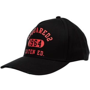 Dsquared2 1964 Logo Svart Hatt