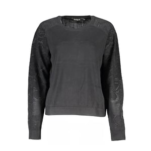 Knit Jumper met Kantdetails De29213