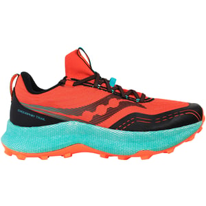Saucony Endorphin Trail Mens Red Running Shoes