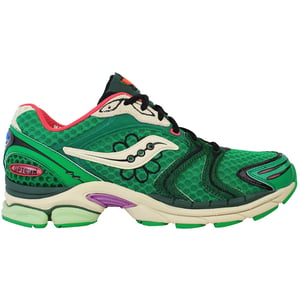 Saucony Progrid Triumph 4 Mens Green Running Shoes