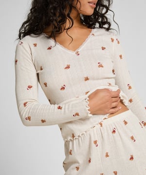 Hunkemöller Pointelle Pyjama Set